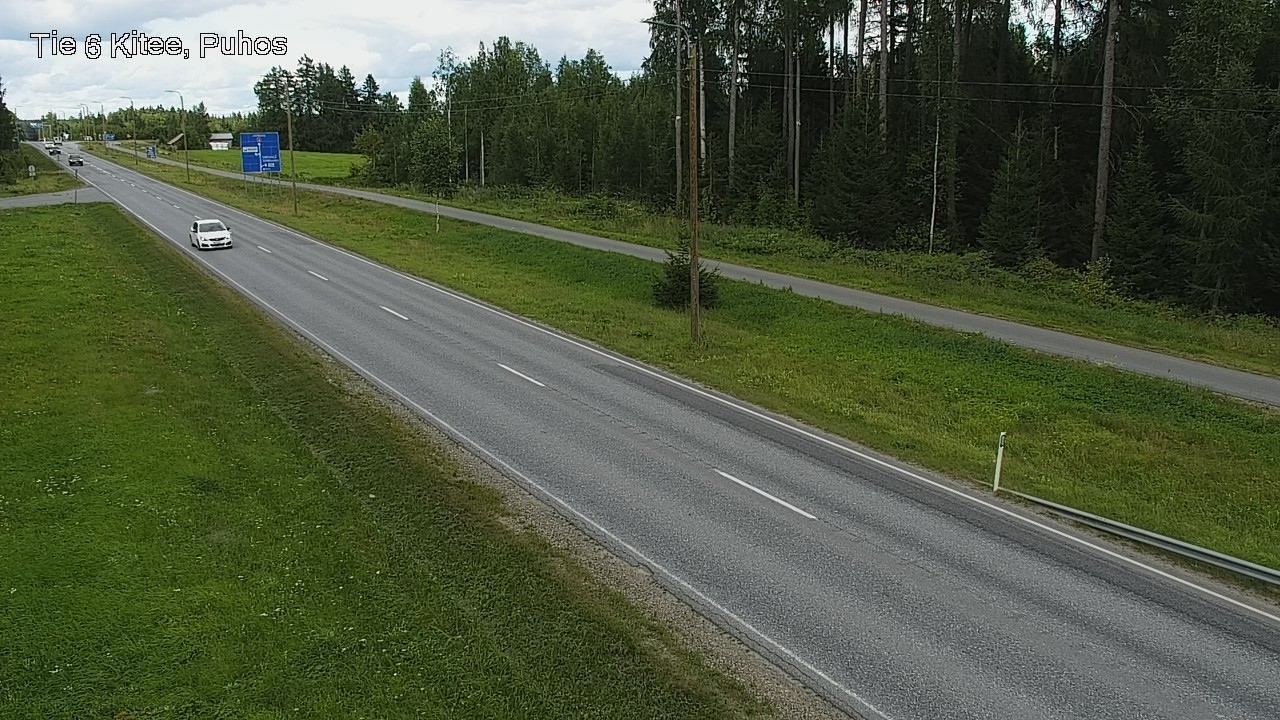 Kelikamerat Kuva Tie 6 Kitee, Puhos, Kitee, Pohjois-Karjala