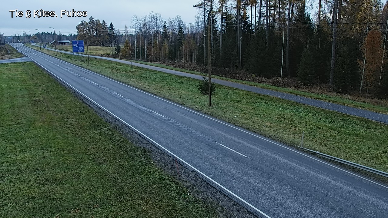 Kelikamerat Kuva Tie 6 Kitee, Puhos, Kitee, Pohjois-Karjala