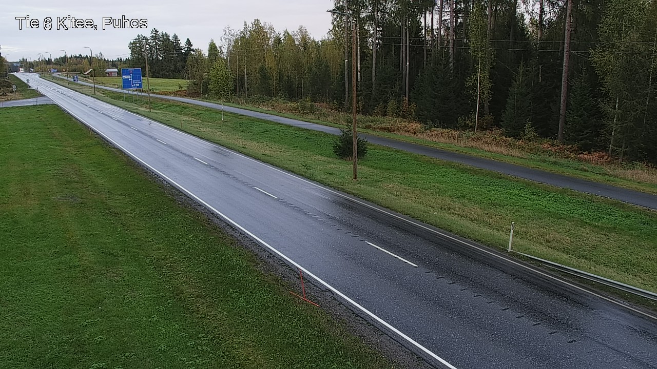 Kelikamerat Kuva Tie 6 Kitee, Puhos, Kitee, Pohjois-Karjala