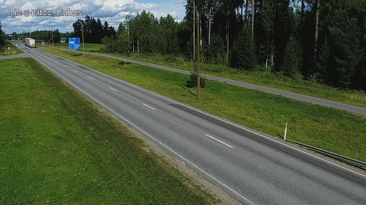 Kelikamerat Kuva Tie 6 Kitee, Puhos, Kitee, Pohjois-Karjala