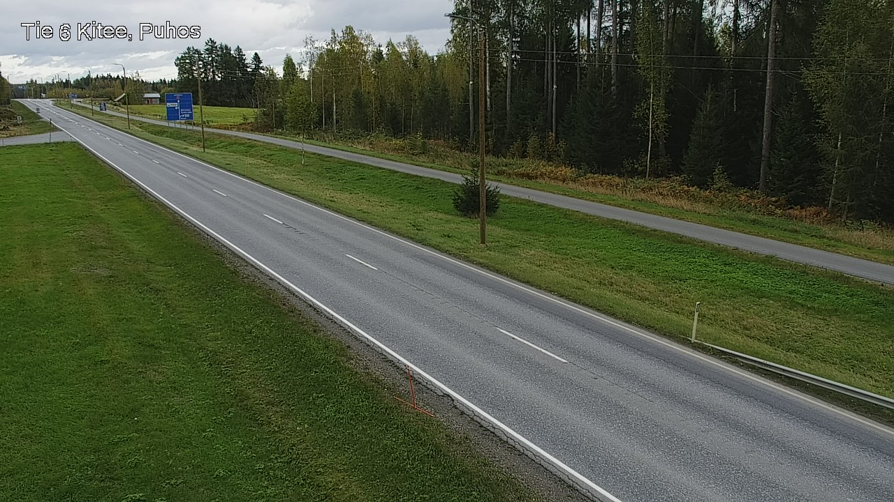 Kelikamerat Kuva Tie 6 Kitee, Puhos, Kitee, Pohjois-Karjala