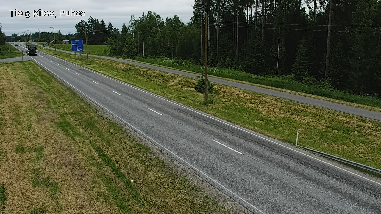 Kelikamerat Kuva Tie 6 Kitee, Puhos, Kitee, Pohjois-Karjala