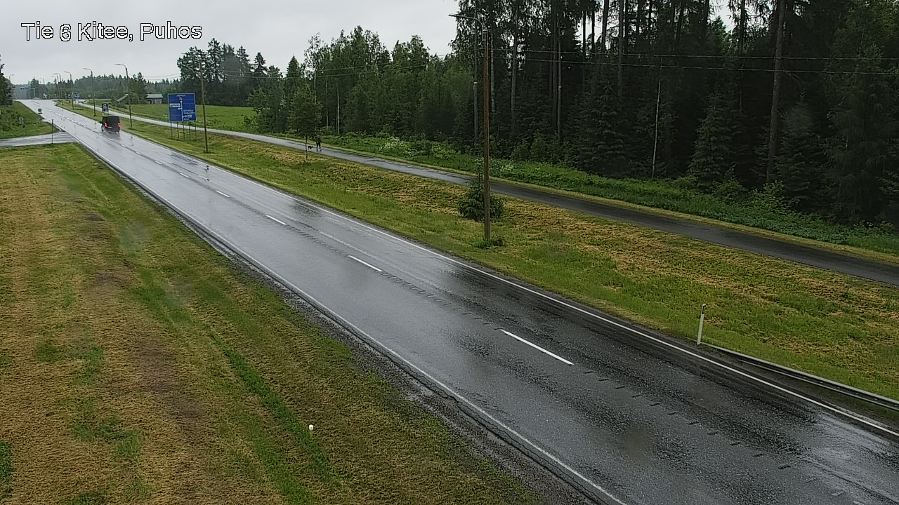Kelikamerat Kuva Tie 6 Kitee, Puhos, Kitee, Pohjois-Karjala
