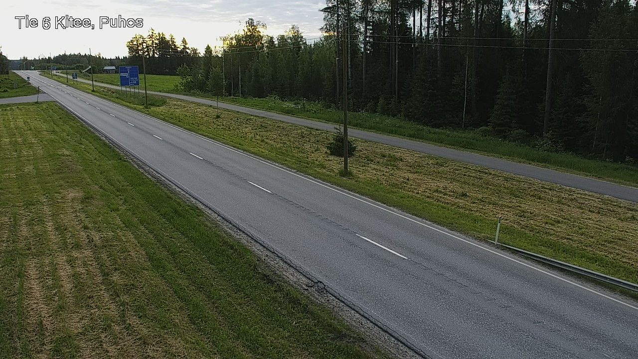 Kelikamerat Kuva Tie 6 Kitee, Puhos, Kitee, Pohjois-Karjala