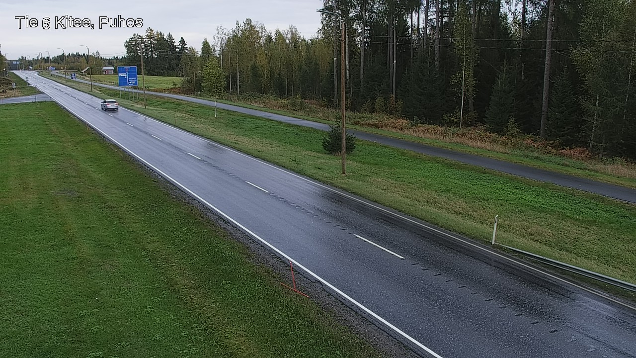 Kelikamerat Kuva Tie 6 Kitee, Puhos, Kitee, Pohjois-Karjala