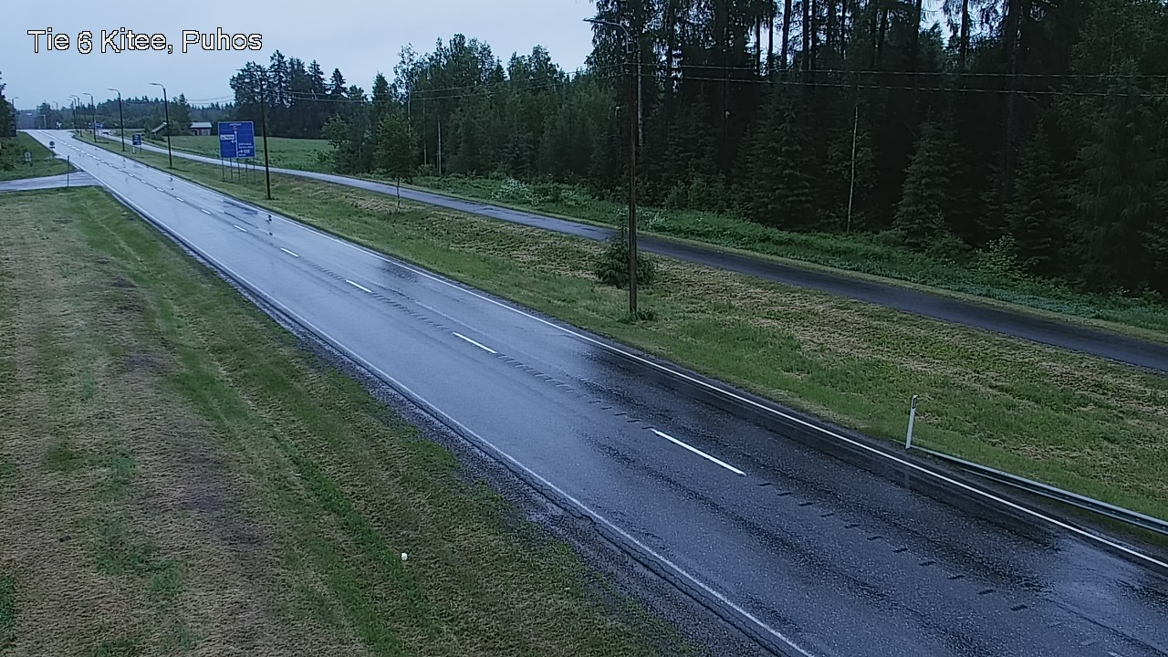 Kelikamerat Kuva Tie 6 Kitee, Puhos, Kitee, Pohjois-Karjala