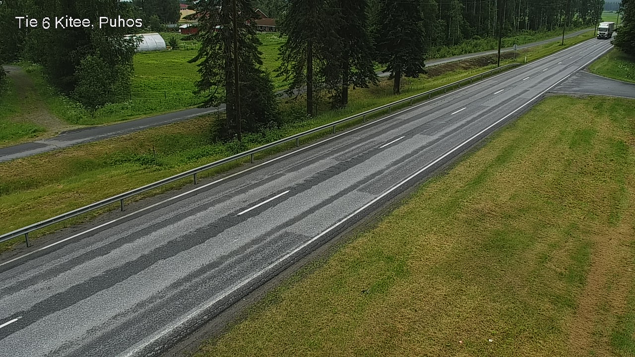 Weather Camera Image Road 6Kitee,  Puhos, Kitee, Pohjois-Karjala