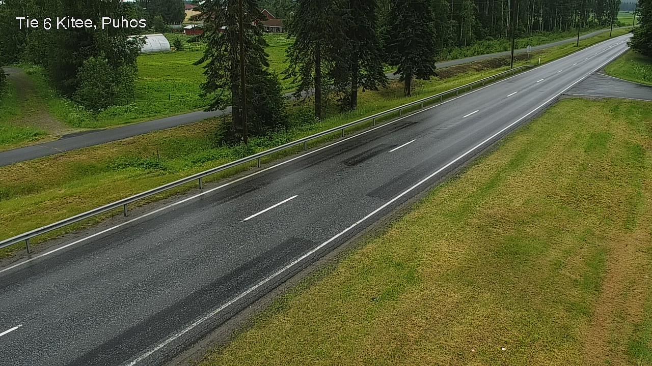 Kelikamerat Kuva Tie 6 Kitee, Puhos, Kitee, Pohjois-Karjala