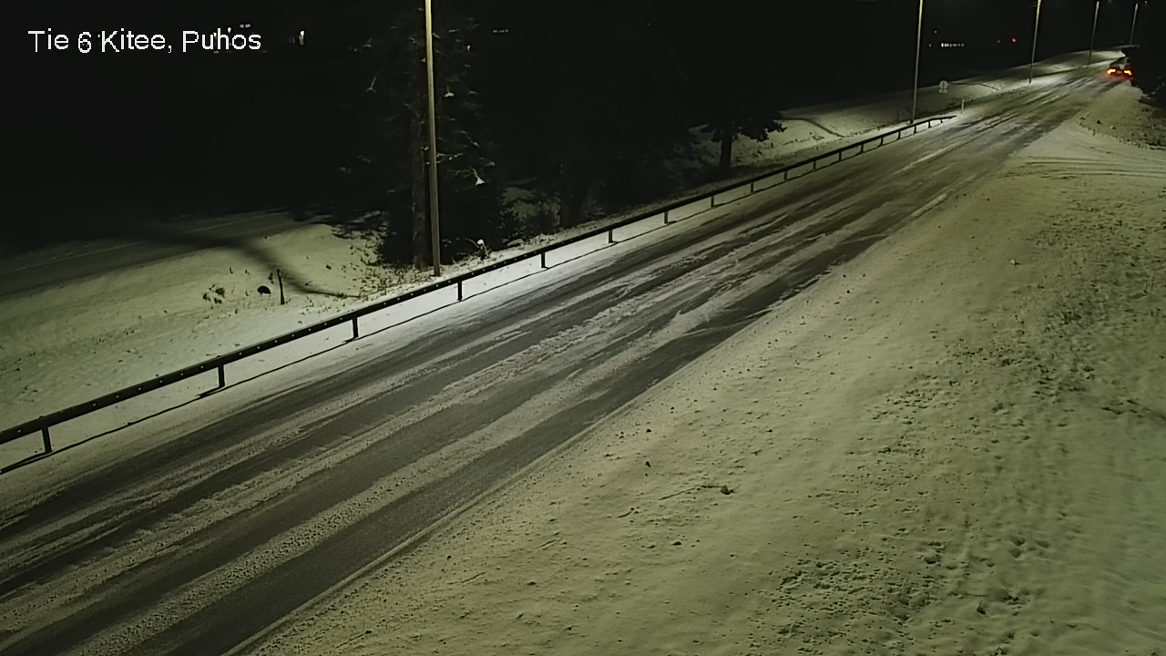 Weather Camera Image Road 6Kitee,  Puhos, Kitee, Pohjois-Karjala