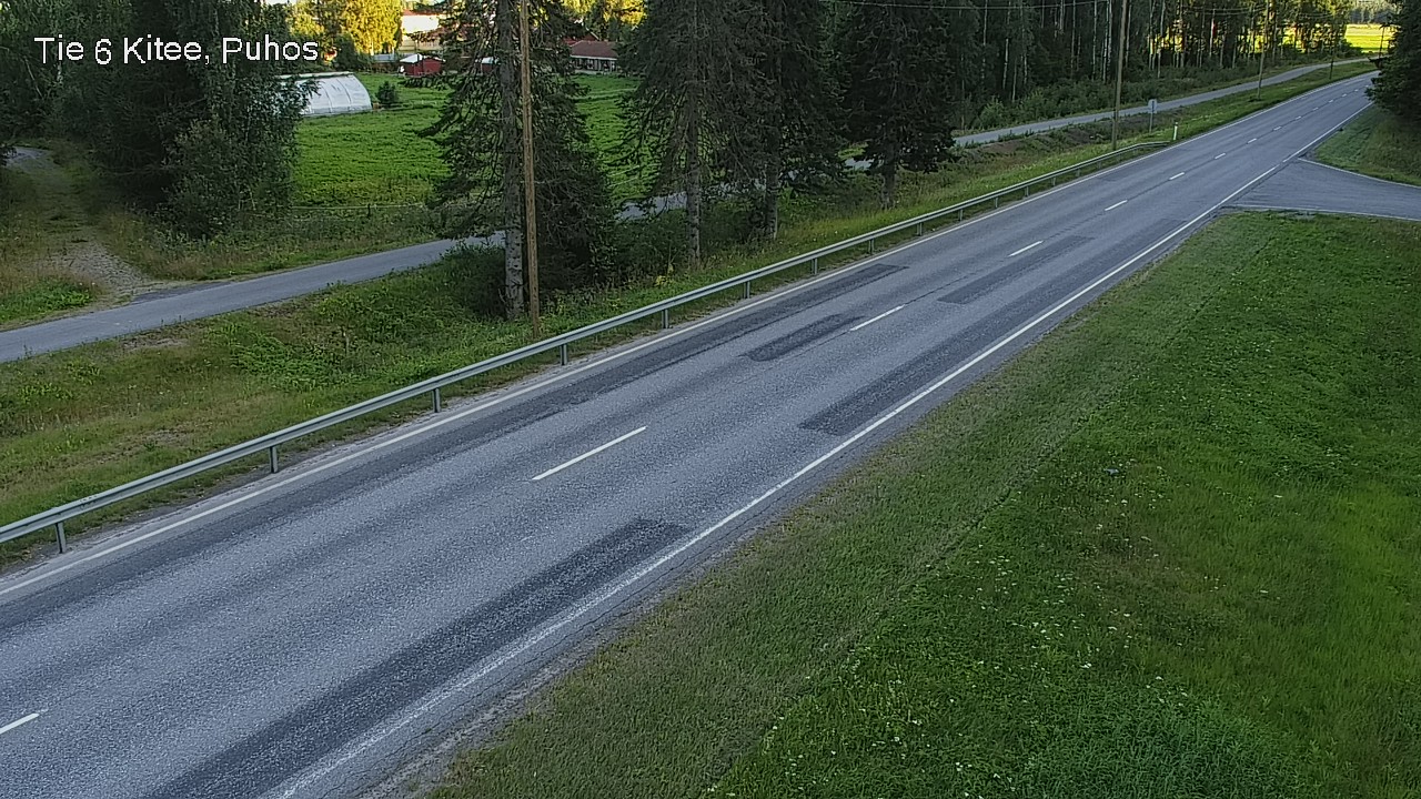 Kelikamerat Kuva Tie 6 Kitee, Puhos, Kitee, Pohjois-Karjala