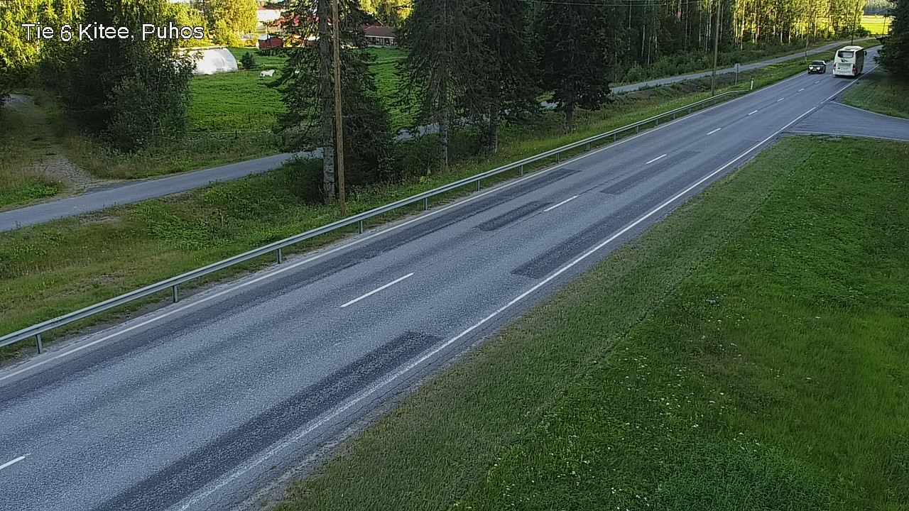 Kelikamerat Kuva Tie 6 Kitee, Puhos, Kitee, Pohjois-Karjala
