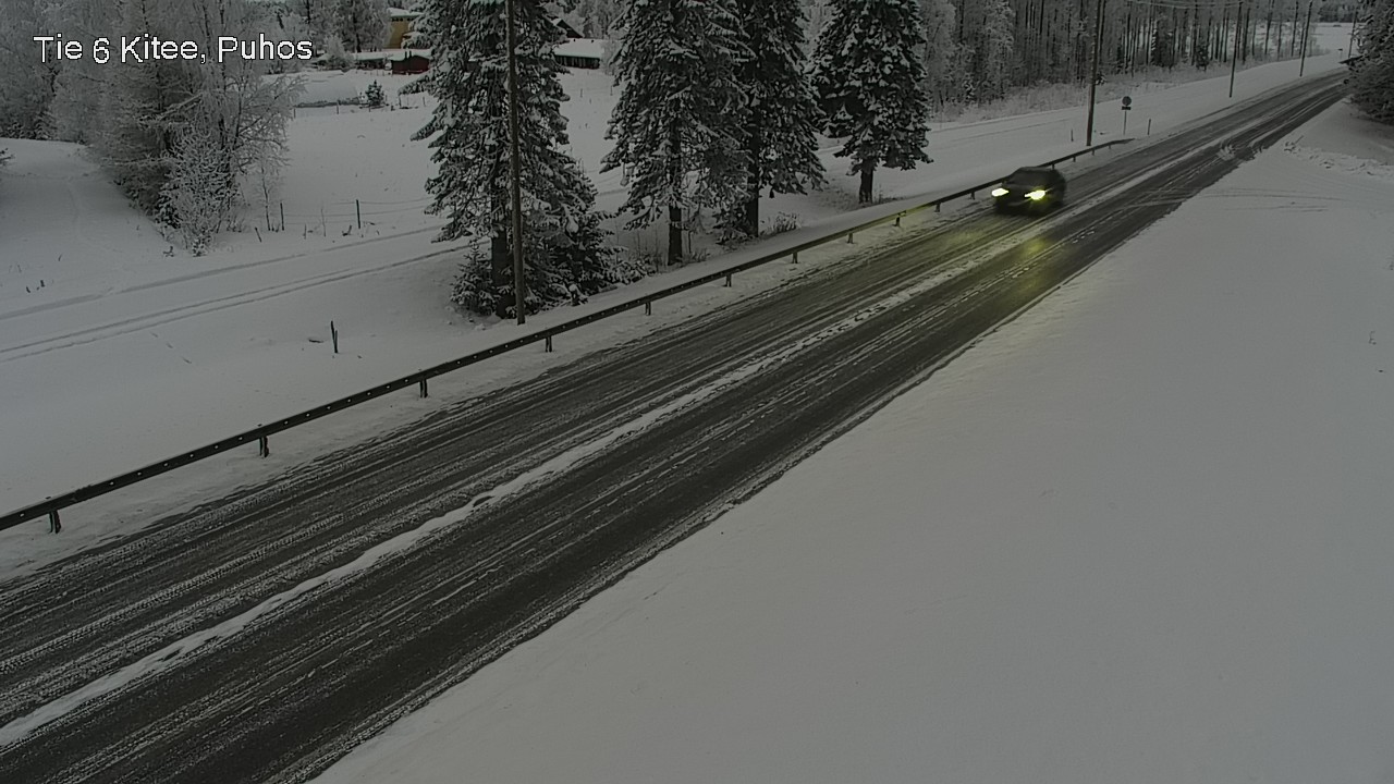 Kelikamerat Kuva Tie 6 Kitee, Puhos, Kitee, Pohjois-Karjala