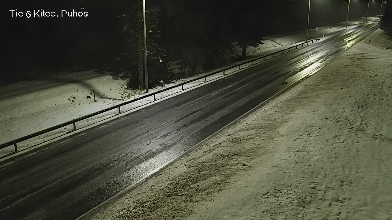 Weather Camera Image Road 6Kitee,  Puhos, Kitee, Pohjois-Karjala