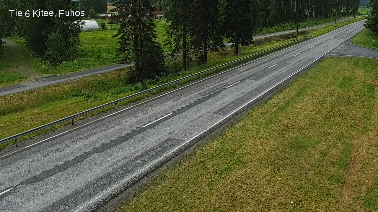 Weather Camera Image Road 6Kitee,  Puhos, Kitee, Pohjois-Karjala