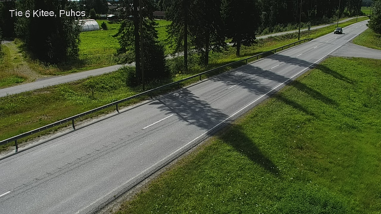 Kelikamerat Kuva Tie 6 Kitee, Puhos, Kitee, Pohjois-Karjala