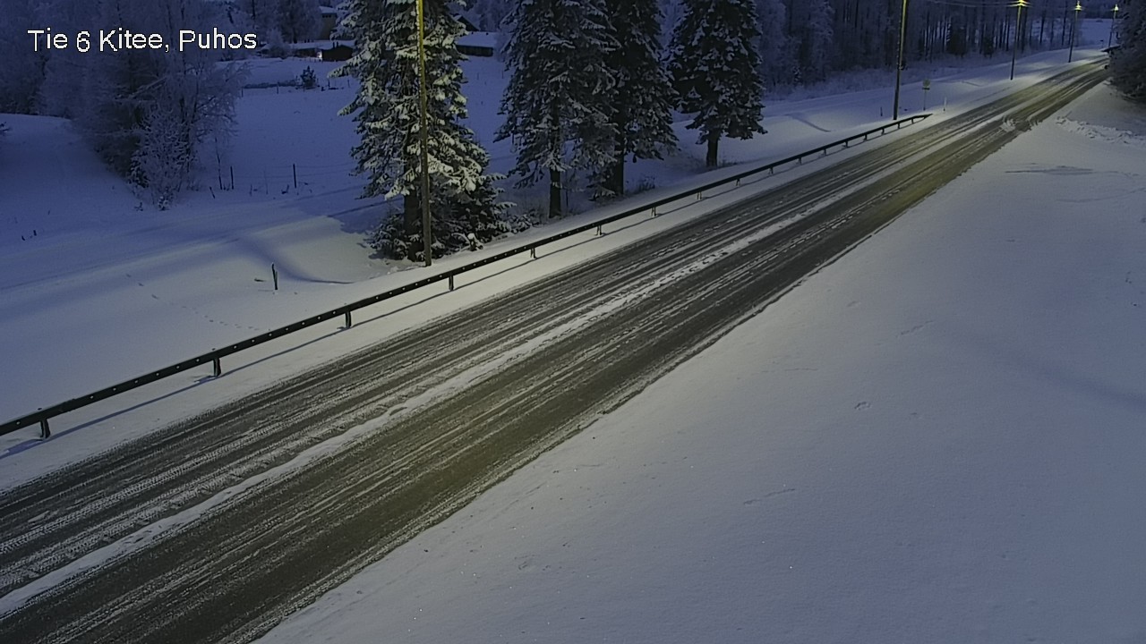 Kelikamerat Kuva Tie 6 Kitee, Puhos, Kitee, Pohjois-Karjala