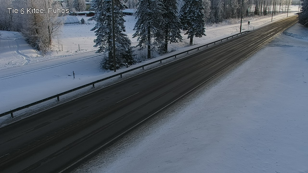 Kelikamerat Kuva Tie 6 Kitee, Puhos, Kitee, Pohjois-Karjala