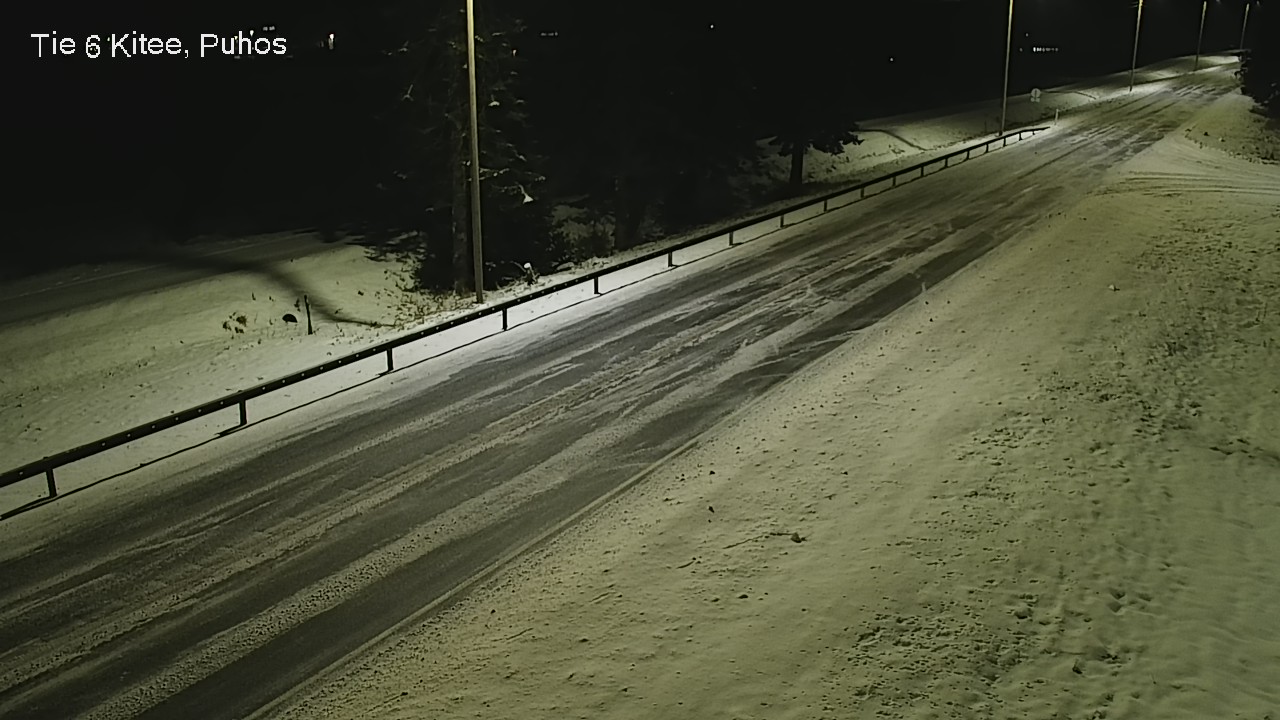 Weather Camera Image Road 6Kitee,  Puhos, Kitee, Pohjois-Karjala