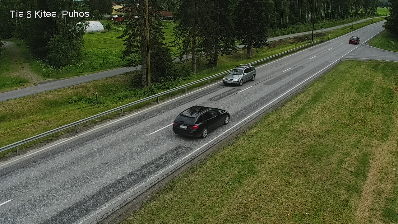 Weather Camera Image Väg 6 Kitee, Puhos, Kitee, Pohjois-Karjala