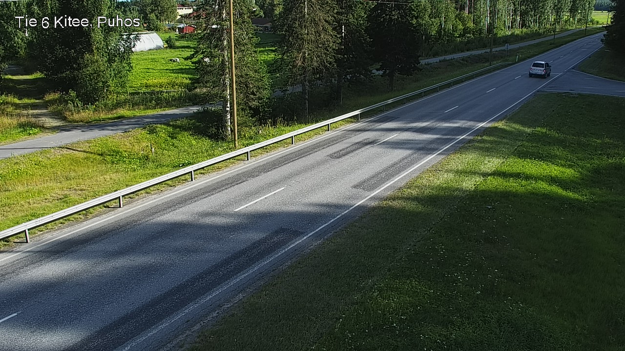 Kelikamerat Kuva Tie 6 Kitee, Puhos, Kitee, Pohjois-Karjala