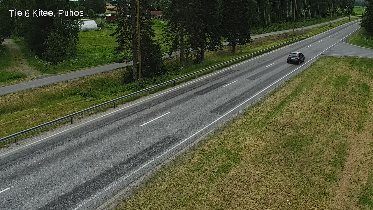 Kelikamerat Kuva Tie 6 Kitee, Puhos, Kitee, Pohjois-Karjala