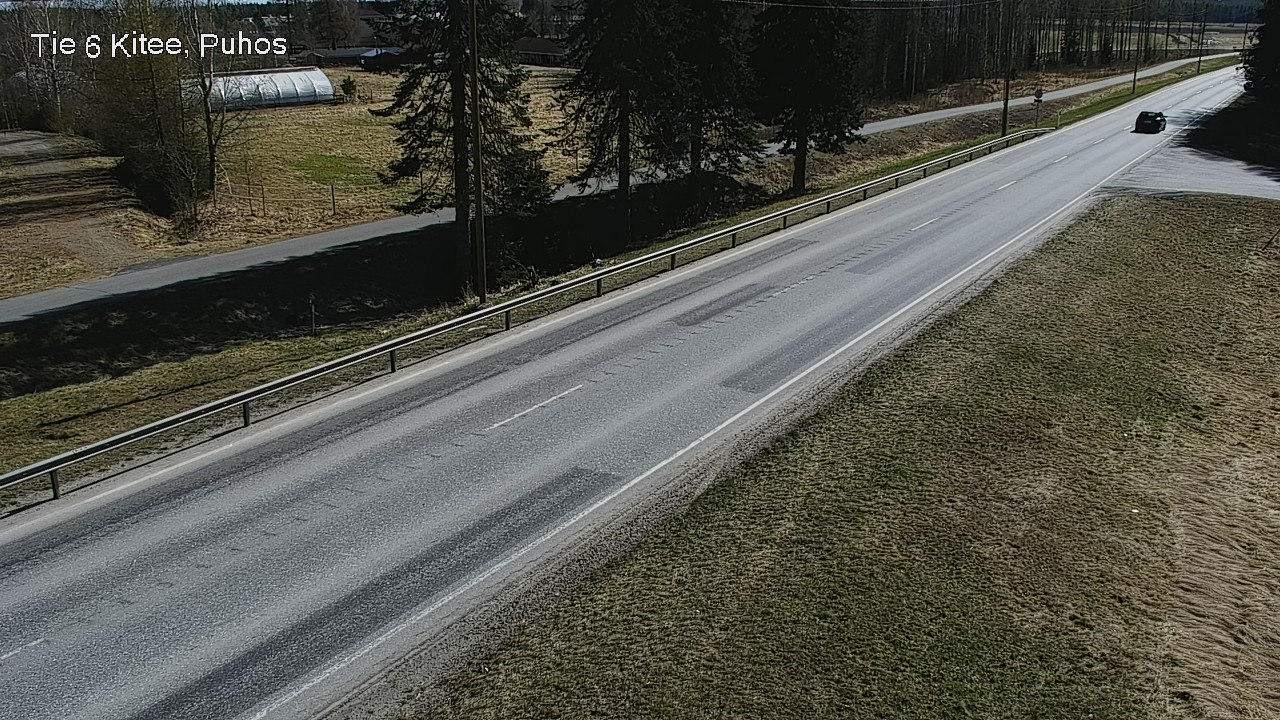 Weather Camera Image Road 6Kitee,  Puhos, Kitee, Pohjois-Karjala