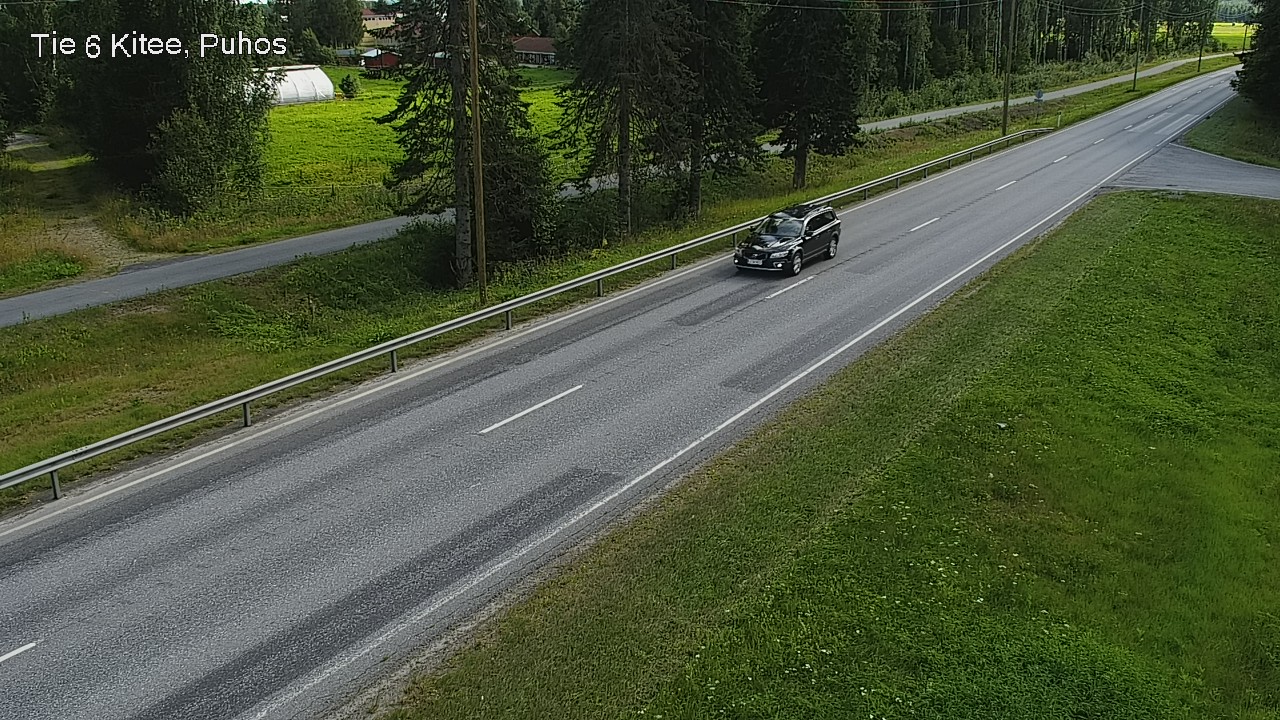 Kelikamerat Kuva Tie 6 Kitee, Puhos, Kitee, Pohjois-Karjala