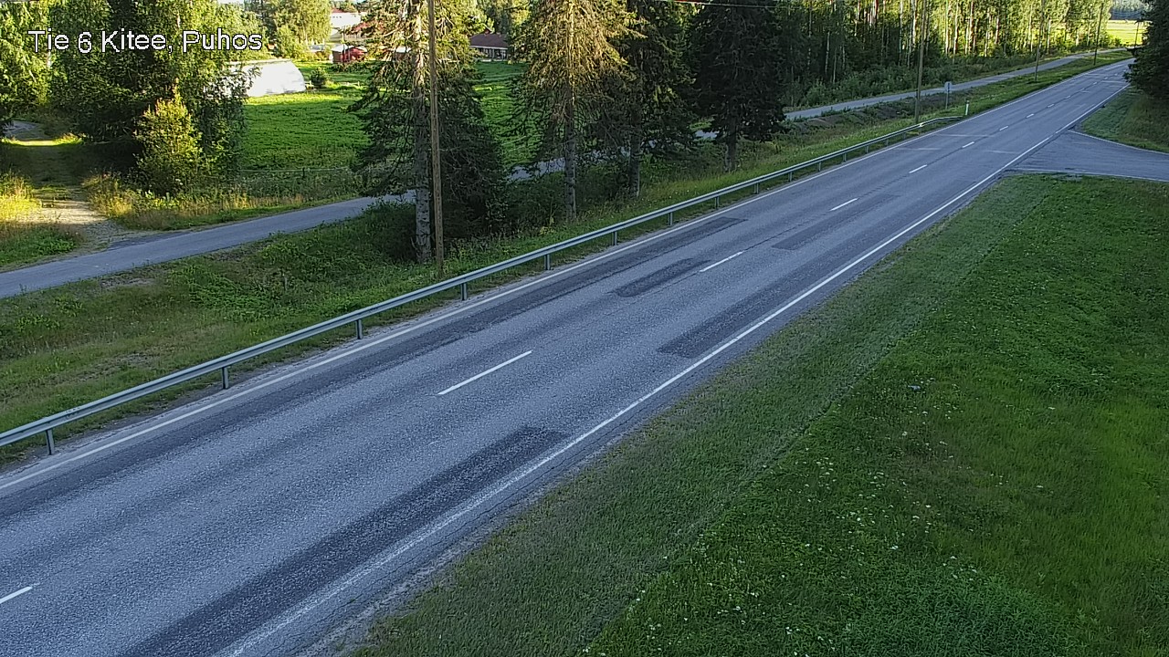 Kelikamerat Kuva Tie 6 Kitee, Puhos, Kitee, Pohjois-Karjala