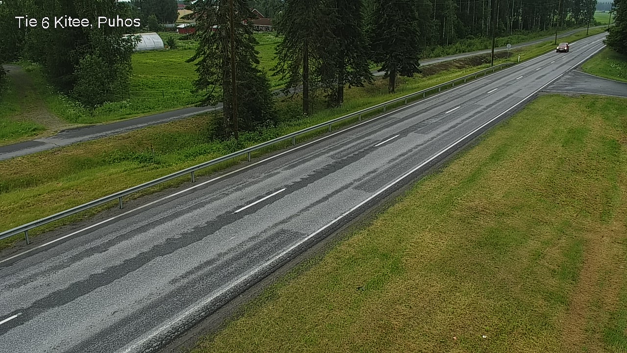 Weather Camera Image Road 6Kitee,  Puhos, Kitee, Pohjois-Karjala