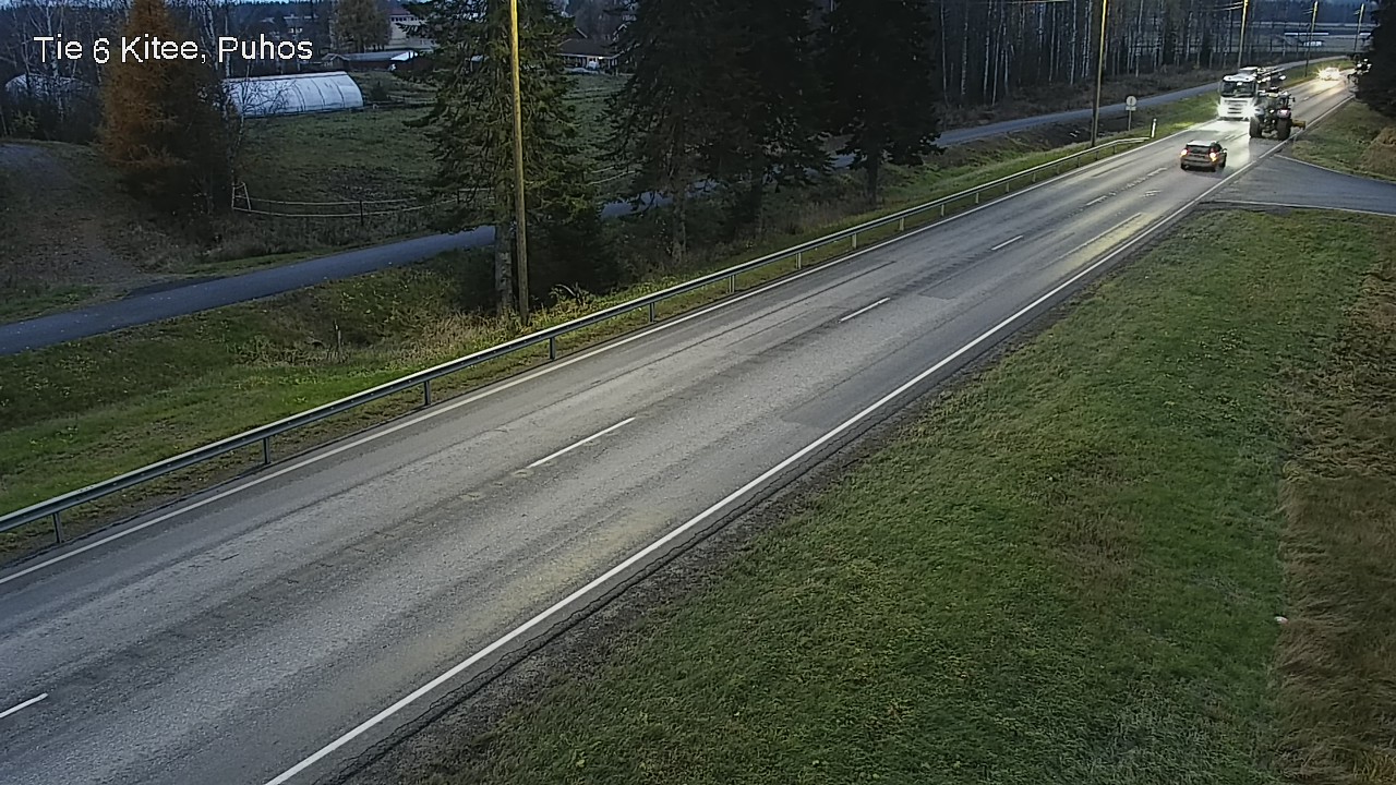 Kelikamerat Kuva Tie 6 Kitee, Puhos, Kitee, Pohjois-Karjala