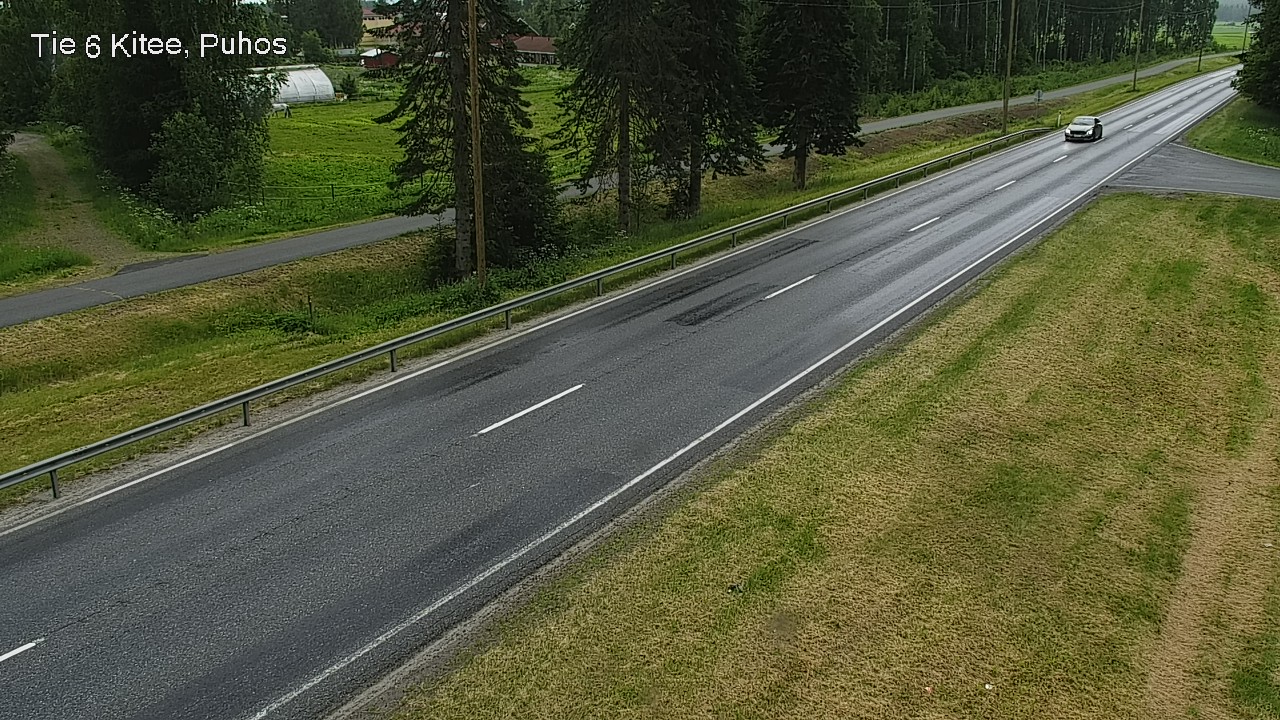 Kelikamerat Kuva Tie 6 Kitee, Puhos, Kitee, Pohjois-Karjala