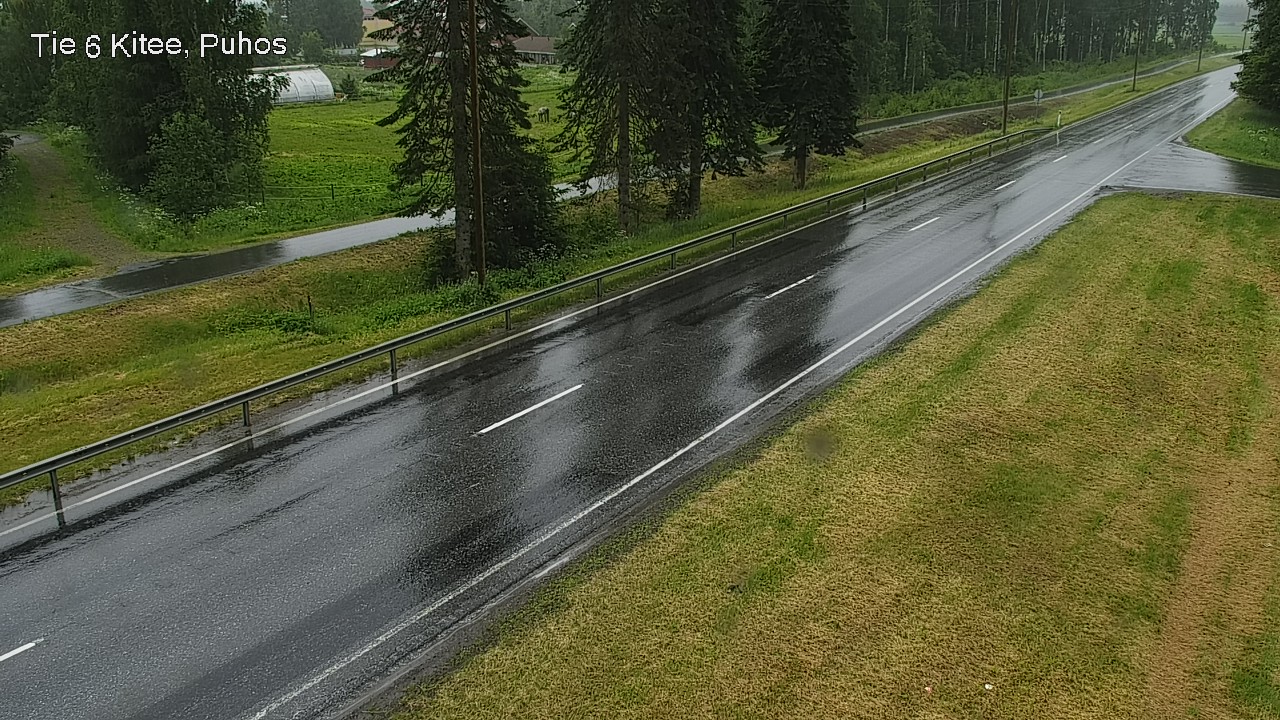 Kelikamerat Kuva Tie 6 Kitee, Puhos, Kitee, Pohjois-Karjala