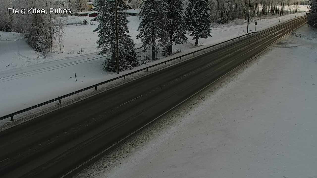 Kelikamerat Kuva Tie 6 Kitee, Puhos, Kitee, Pohjois-Karjala