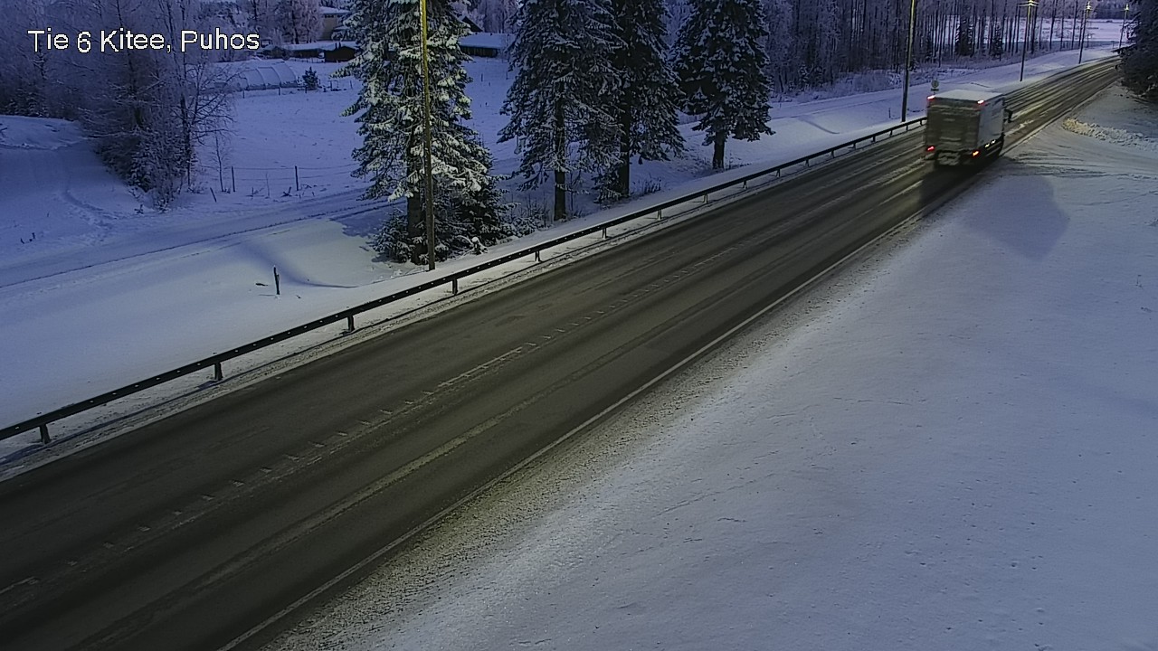 Kelikamerat Kuva Tie 6 Kitee, Puhos, Kitee, Pohjois-Karjala