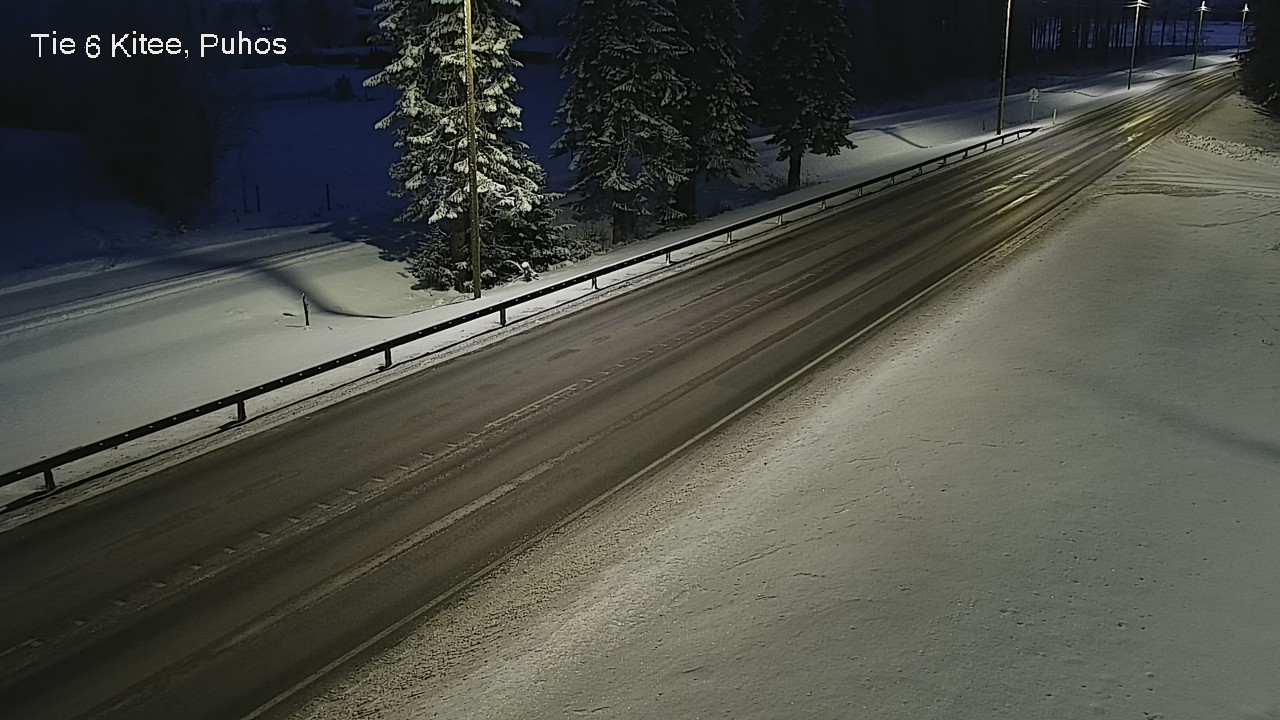 Kelikamerat Kuva Tie 6 Kitee, Puhos, Kitee, Pohjois-Karjala