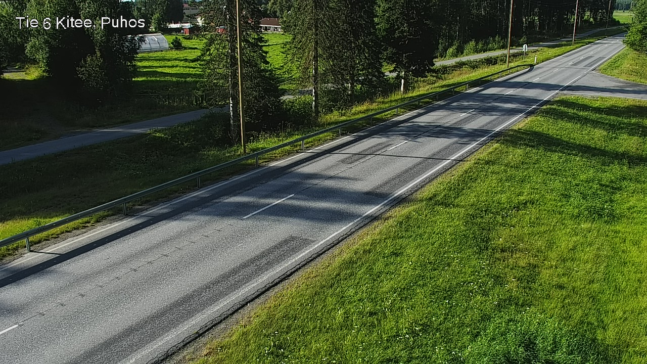 Kelikamerat Kuva Tie 6 Kitee, Puhos, Kitee, Pohjois-Karjala