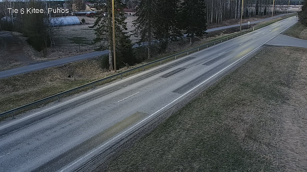 Kelikamerat Kuva Tie 6 Kitee, Puhos, Kitee, Pohjois-Karjala