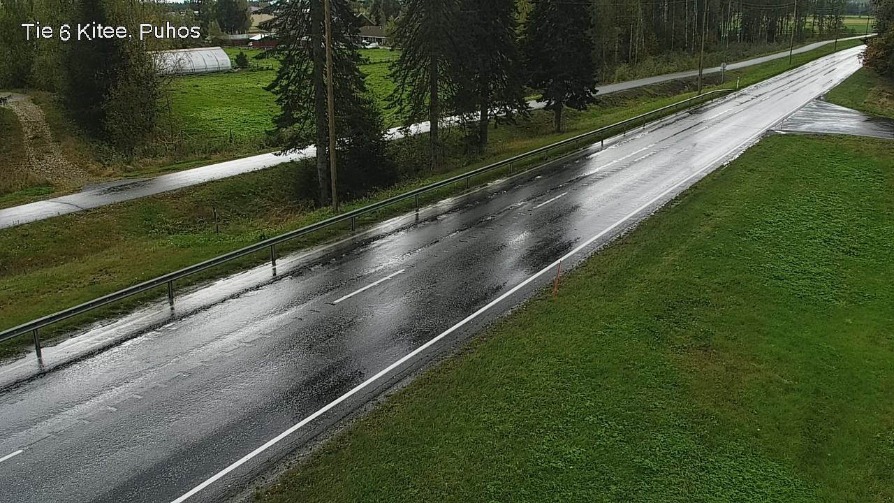 Weather Camera Image Road 6Kitee,  Puhos, Kitee, Pohjois-Karjala