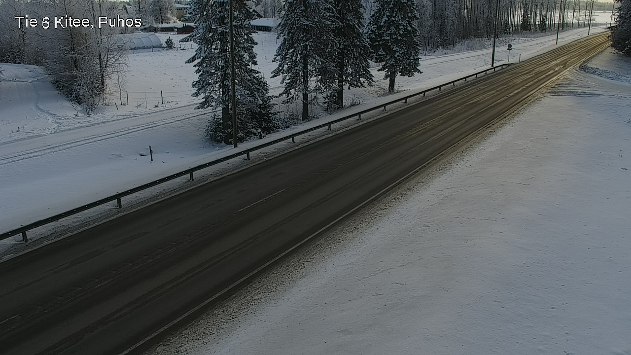 Kelikamerat Kuva Tie 6 Kitee, Puhos, Kitee, Pohjois-Karjala