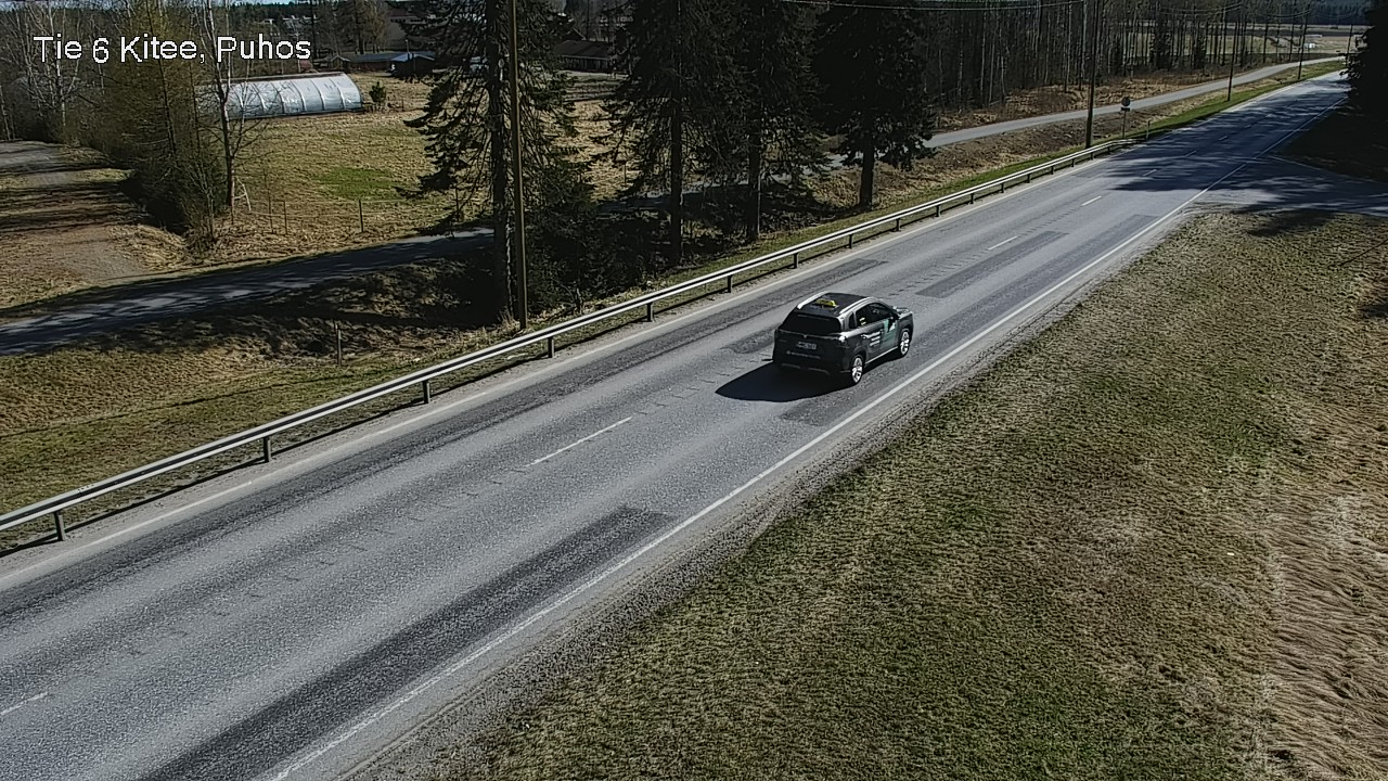 Weather Camera Image Road 6Kitee,  Puhos, Kitee, Pohjois-Karjala