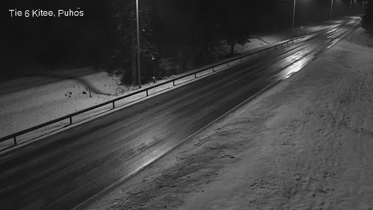 Weather Camera Image Road 6Kitee,  Puhos, Kitee, Pohjois-Karjala