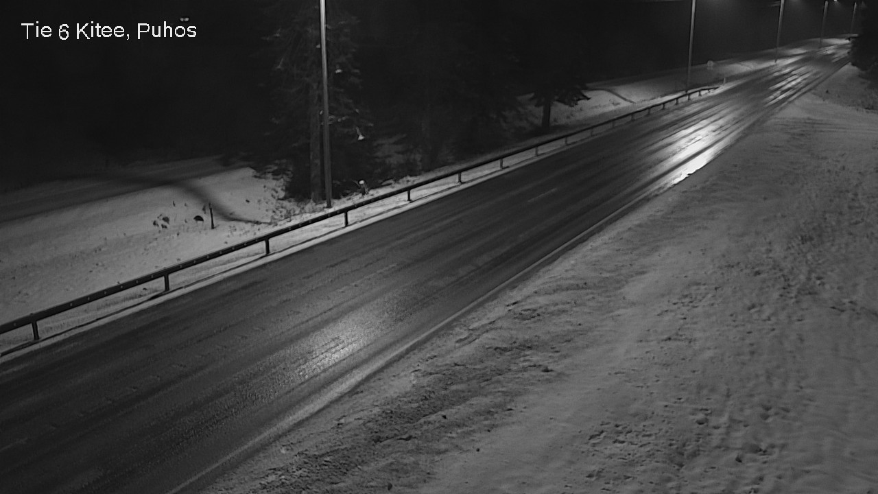 Weather Camera Image Road 6Kitee,  Puhos, Kitee, Pohjois-Karjala