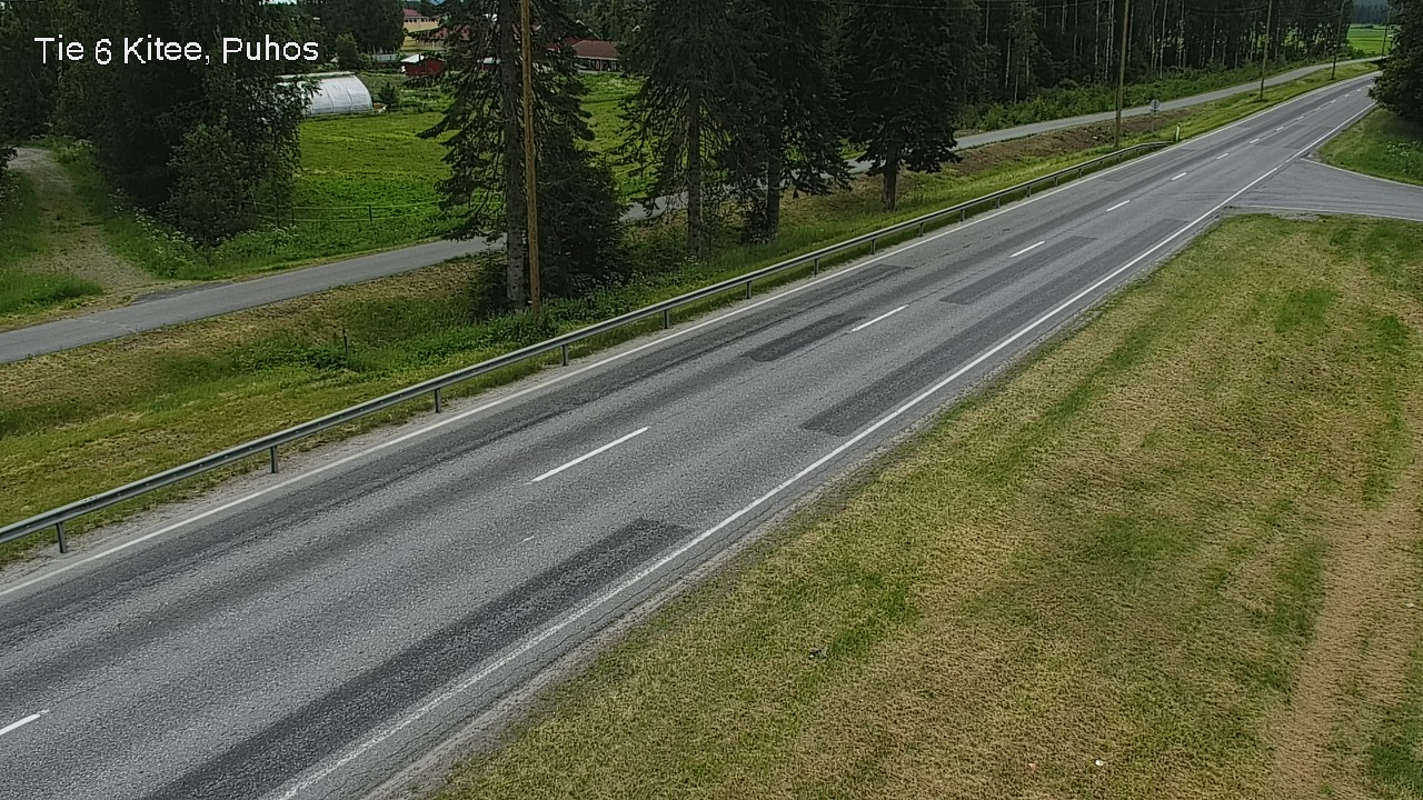 Kelikamerat Kuva Tie 6 Kitee, Puhos, Kitee, Pohjois-Karjala