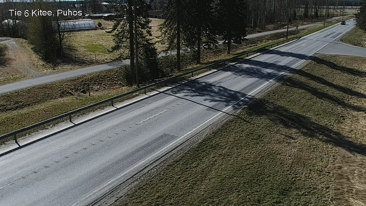 Weather Camera Image Road 6Kitee,  Puhos, Kitee, Pohjois-Karjala