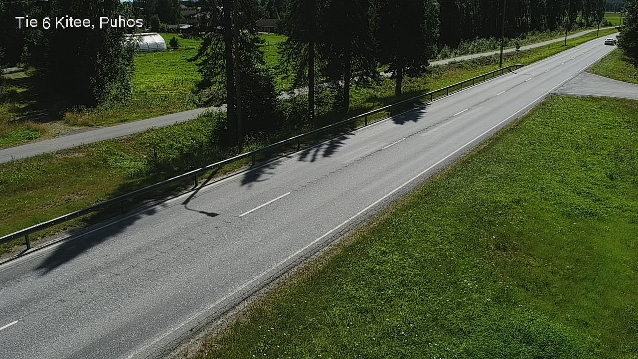 Kelikamerat Kuva Tie 6 Kitee, Puhos, Kitee, Pohjois-Karjala