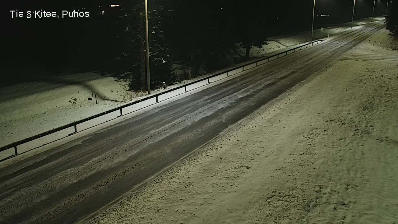 Weather Camera Image Road 6Kitee,  Puhos, Kitee, Pohjois-Karjala