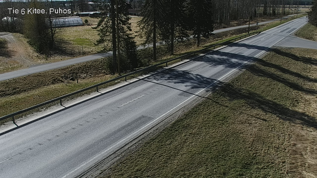 Weather Camera Image Road 6Kitee,  Puhos, Kitee, Pohjois-Karjala