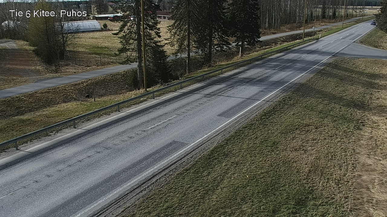 Weather Camera Image Road 6Kitee,  Puhos, Kitee, Pohjois-Karjala