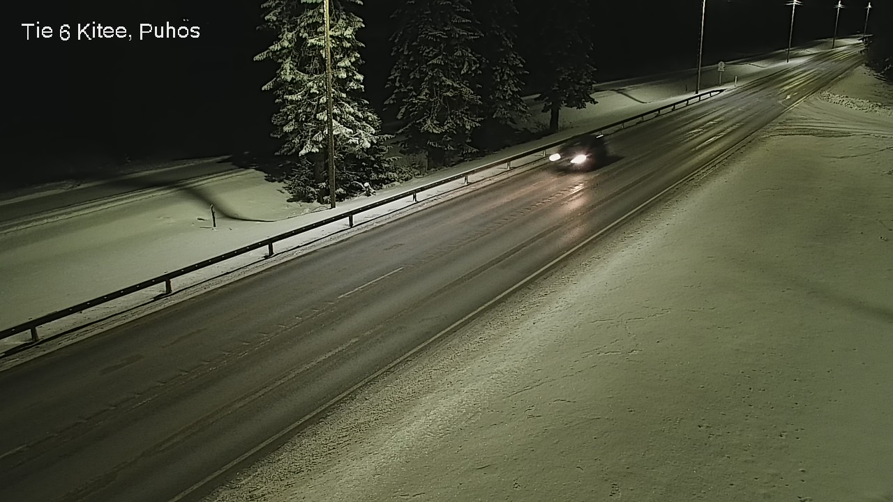 Kelikamerat Kuva Tie 6 Kitee, Puhos, Kitee, Pohjois-Karjala