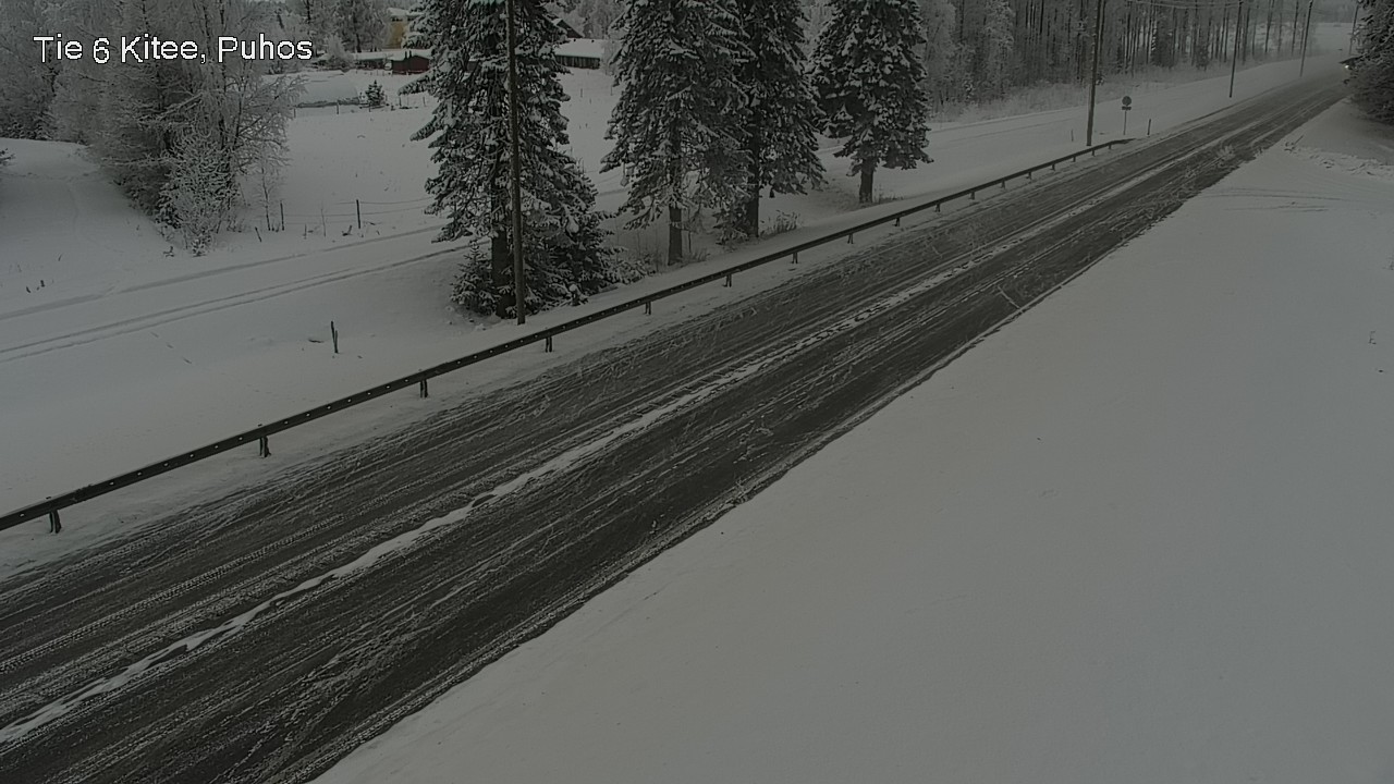 Kelikamerat Kuva Tie 6 Kitee, Puhos, Kitee, Pohjois-Karjala